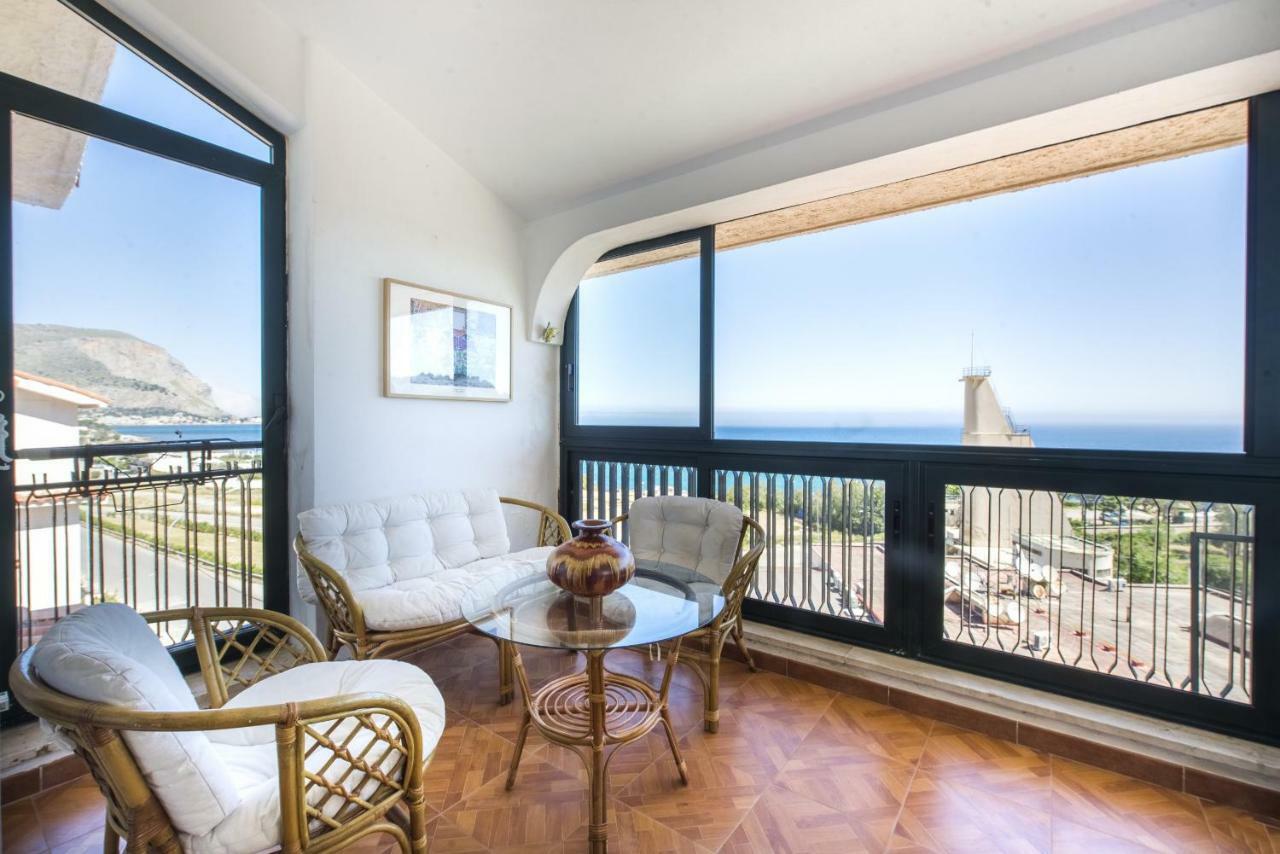 Casa Con Terrazza Sul Mare All'Addaura Palermo Zewnętrze zdjęcie