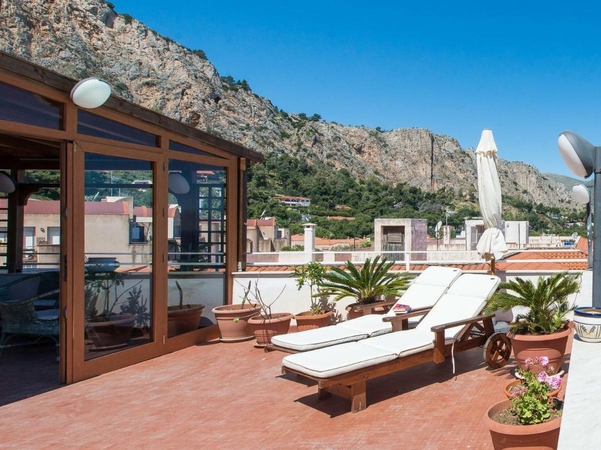 Casa Con Terrazza Sul Mare All'Addaura Palermo Zewnętrze zdjęcie