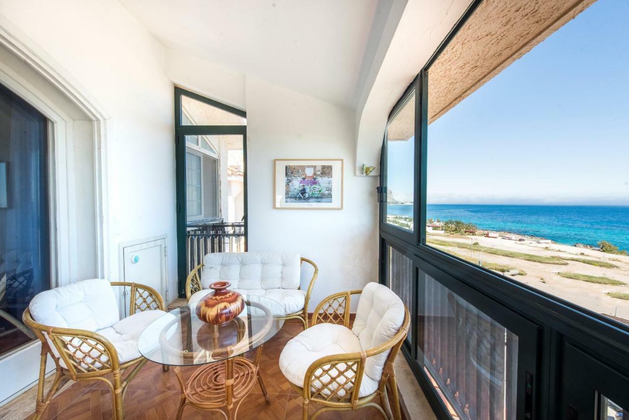 Casa Con Terrazza Sul Mare All'Addaura Palermo Zewnętrze zdjęcie